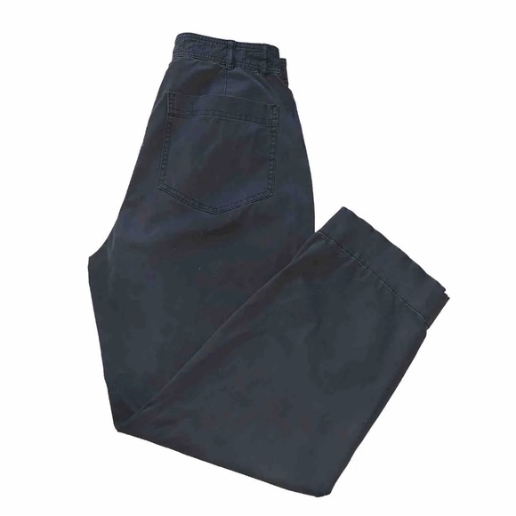 Everlane pants Lightweight Straight-Leg Crop in black S size 4 High Rise 28" - Picture 8 of 8